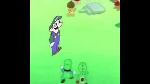 Mama Luigi Runs in Terror from Weegee
