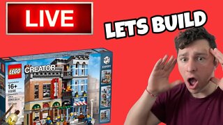 Building a Retired LEGO Modular #Live
