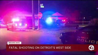 Man fatally shot on Detroit's west side