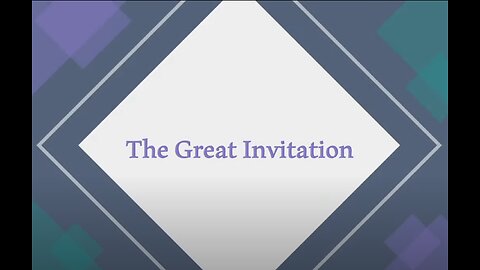 The Great Invitation