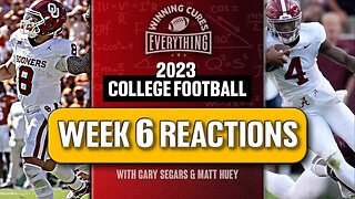 2023 Week 6 College Football Reactions & Recap! Oklahoma shocks Texas, Alabama beats A&M, etc