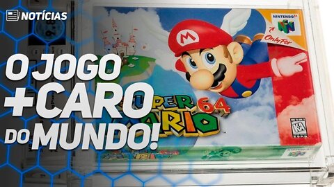 O JOGO MAIS CARO DO MUNDO É DA NINTENDO!