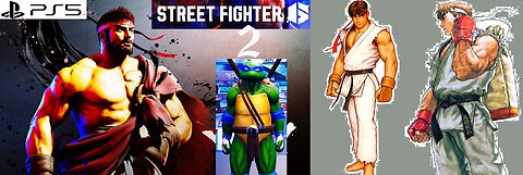 STREET FIGHTER 6 : Teenage Mutant Ninja Turtles 2️⃣🗡🐢🥷🏻💥👊🏻🥋 (PS5🎮)