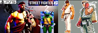 STREET FIGHTER 6 : Teenage Mutant Ninja Turtles 2️⃣🗡🐢🥷🏻💥👊🏻🥋 (PS5🎮)