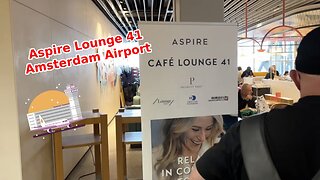 Aspire Lounge 41 Amsterdam Airport