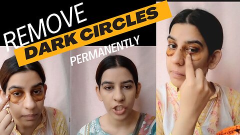 Naturally Remove DARK CIRCLES permanently with home remedy|| 100% Gurantee Results