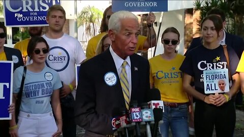 Election 2022 | Charlie Crist in St. Petersburg