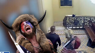 BREAKING New Footage Shows QAnon Shaman Escorted By Capitol Police