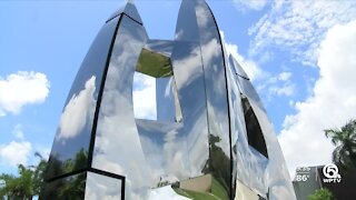 New sculpture in Boca Raton speaks to 'love of aviation'