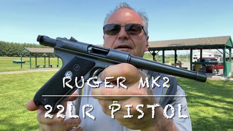 Ruger MK2 semi auto target pistol with valquartsen trigger. Mark 2 at the range