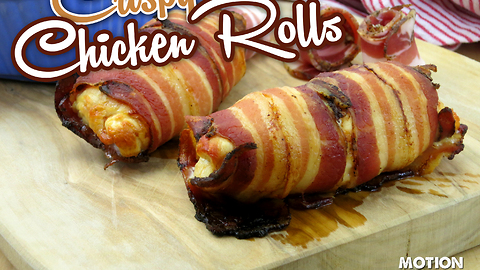 How to make crispy chicken rolls