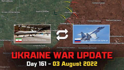 Ukraine War Update [03 August] - Russia gets first drones from Iran? Semyrihja and Travneve captured