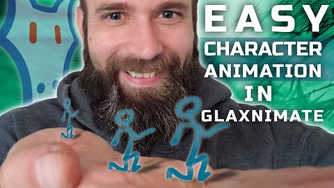 Easy Character Animation in Glaxnimate
