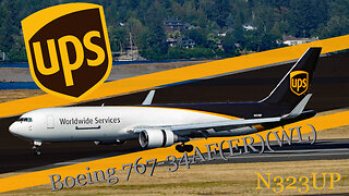 Flying the Skies: The Legacy and Operations of UPS Boeing 767-34AF(ER)(WL) (N323UP)