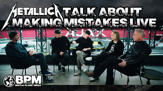 Metallica Talks About Making Mistakes During Live Shows
