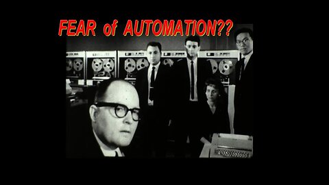 1966 "Fear of Computer Automation?" Data Processing, history (IBM 7090, 7044, NASA))