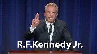 RFK Jr. Discusses Bio-Weapon Programs - Pray for His Safety After This Speech