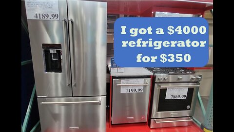 Kitchen Aid Refrigerator not cooling - how to fix your broken fridge or get a great deal