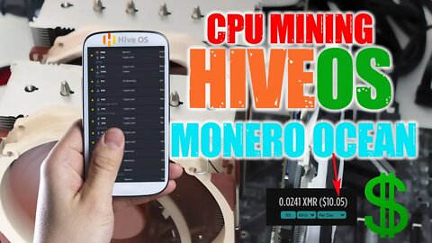 CPU Mining HiveOS | MoneroOcean