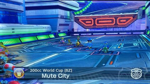 Mario Kart 8 - 200cc World Cup - Mute City