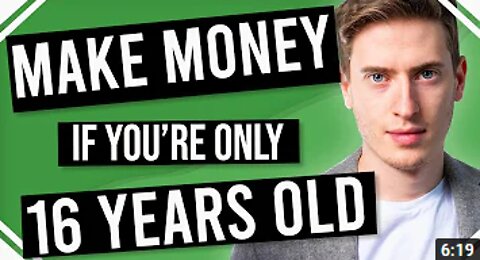 How to make money online easily. Even as a 16 year old. This really works.