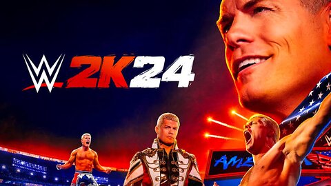 Playing WWE 2K24 on PS5