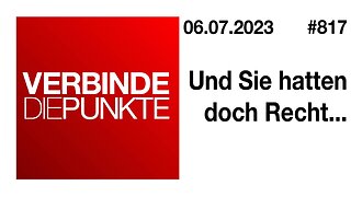 Verbinde die Punkte 817 - Und Sie hatten doch Recht... vom 06.07.2023