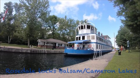 How the Locks work Rosedale locks 35 Balsam/Cameron Lake Trent Severn Waterway Kawartha Voyageur