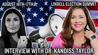 Laura Loomer Interview w/ Georgia Gubernatorial Candidate Kandiss Taylor @ Lindell's Election Summit