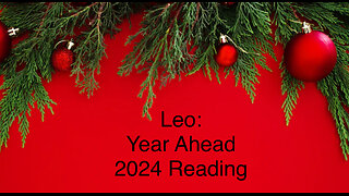 Leo: Decoding the Celestial Path with your Exclusive Preview of 2024 with (The Portal Space Tarot)🧡