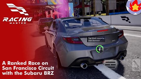 A Ranked Race on San Francisco Circuit with the Subaru BRZ | Racing Master