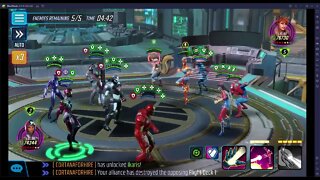 MSF War Live: Power Armor vs Young Avengers + Huge Captain Marvel