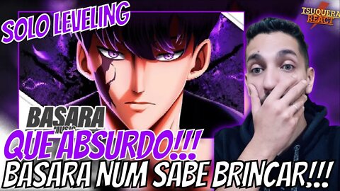 OS MORTOS EU CONTROLO!? REACT - Ergam-se! | Sung Jin Woo Pt. 1 | Basara | Solo Leveling