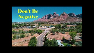 Don't Be Negative