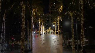 📍Downtown Dubai 🇦🇪 #skateweaver #walking #shorts #night