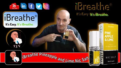 iBreathe Pineapple and Lime Nic Salt