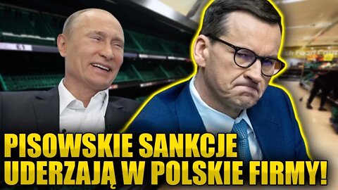 SKANDAL! Lista sankcyjna PiS uderza w POLSKIE FIRMY! Cierpią niewinni Polacy... \\ Polska.LIVE