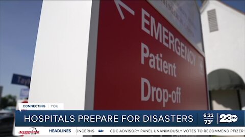 Hospitals prepare for disasters