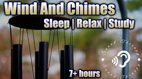 Sleep to the SOUNDS of WIND CHIMES and Backyard Sounds!