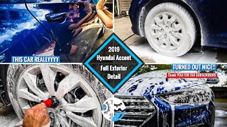 2019 Hyundai Accent | FULL DETAIL! A New Car, New Coating, AWESOME GLOSS