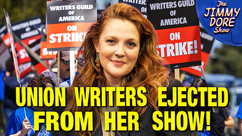 Drew Barrymore Loses Award Show Hosting Gig For Breaking Writers Strike!