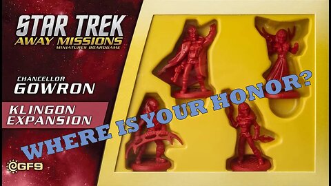 Star Trek Away Missions Gowron Klingons Unboxing