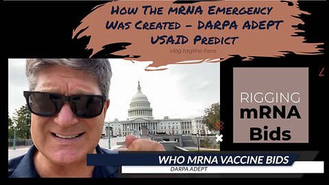 GEORGE WEBB | Rigging mRNA - We Told You How DARPA Was Going To Do It