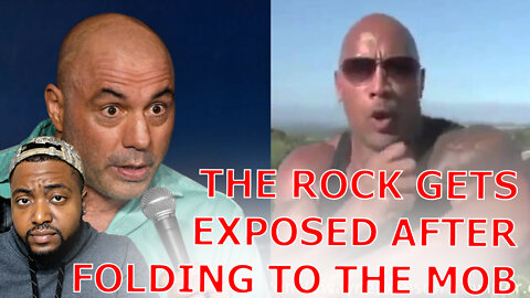 KARMA! The Rock Gets EXPOSED After Folding To The Woke Mob By Withdrawing Support From Joe Rogan