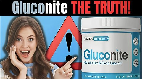 "Gluconite Reviews: The Ultimate Sleep and Blood Sugar Support Formula?"