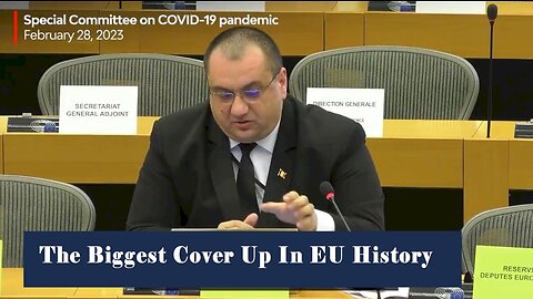 Christian Terhes From The European Parliament Attacks The European Union’s COVID Committee.