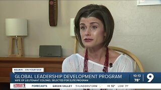 Military spouse selected for elite leadership program