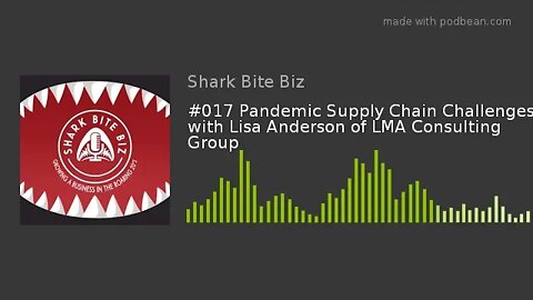 #017 Pandemic Supply Chain Challenges with Lisa Anderson of LMA Consulting Group