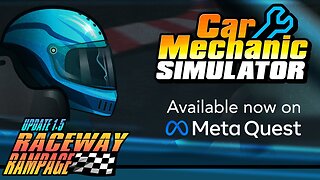Car Mechanic Simulator: Raceway Rampage - Update Trailer | Meta Quest