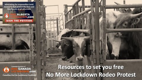 Ending Alberta Lockdowns - Rodeo Style
